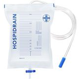 HOSPIDRAIN - Urinezak - Transparant - PVC - Capaciteit 2000 ml