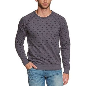 Blend Heren Sweatshirt 702057, grijs (India Ink 70151), M