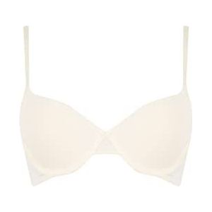 DeFacto Bralette kant voor dames, beha, zacht en ademend, gebroken wit, 85/C, off-white, 85C