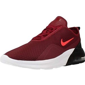 NIKE Heren Air Max Motion 2 Track Schoen, Team Red Bright Crimson Zwart, 45 EU