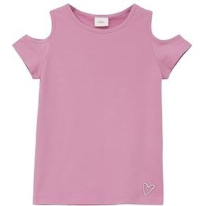 T-shirt - Effen - Jersey - Ronde Hals - Slanke Pasvorm