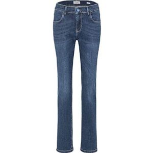 Pioneer - Dames 5-Pocket Jeans in blauw, Regular Fit, Sally (5010-3290), blauw (052), 34W / 30L