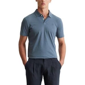 Marc O'Polo - Poloshirt - Storm - Korte Mouwen - Biologisch Katoen - Shaped Fit