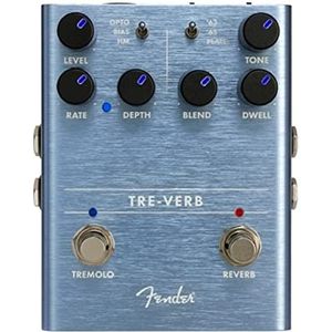 Fender® »TRE-VERB DIGITAL REVERB/TREMOLO« Vloer Effectpedaal