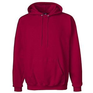 Hanes Men's Pullover Ultimate Heavyweight Fleece Hoodie, Deep Red, 3X-Large
