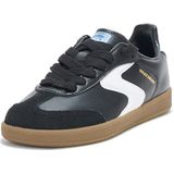 SKECHERS - HOTSHOT - Sneakers - Enziaan / Goud / Zwart / Wit