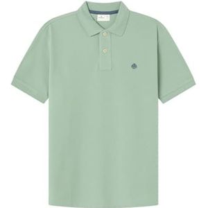SPRINGFIELD Poloshirt voor heren, Sparrengroen, S