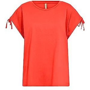 SOYACONCEPT Women's SC-Derby 17 T-shirt voor dames, rood, XX-Large, rood, XXL