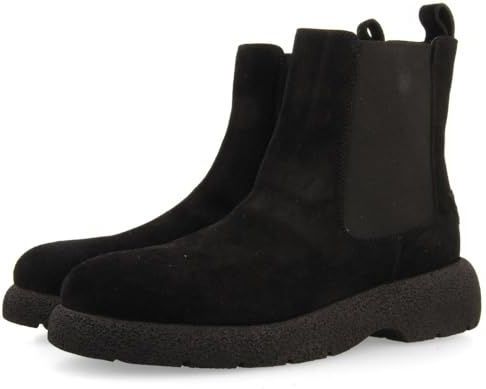 Gioseppo - Presov - Chelsea Boots - Zwart - Suède - Duurzaam