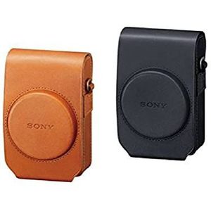 Sony LCSRXGT.SYH cameratas voor RX100I-IV/HX90/WX500 bruin
