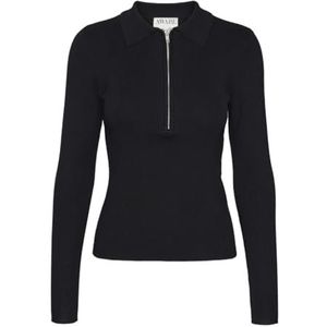 VMMAITE LS Polo TOP VMA NOOS, zwart, M