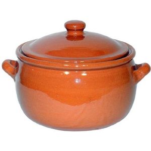 Amazing Cookware Kookpan, terracotta, 5 l, naturel