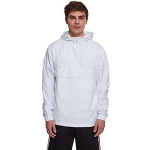 Urban Classics Windbreaker Basic Pull-Over Jacket, voor heren, lichtgewicht streetwear slipjas, overtrekjas voor lente en herfst