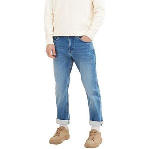 TOM TAILOR Josh Regular Slim Jeans Uomini 1035651,10281 - Mid Stone Wash Denim,33W / 32L