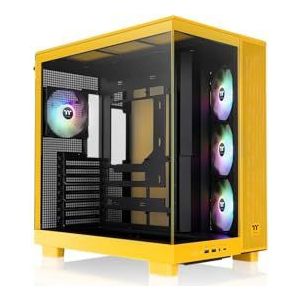 Thermaltake - View 380 XL TG ARGB - PC-behuizing - Geel - Transparant
