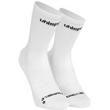 Uhlsport - Id Socks Work Progress - Compressiekousen - Wit/Zwart - Maat 31-35