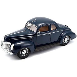 Maisto 1:18 Schaal Ford Deluxe Coupe 39 Model Auto (Blauw)