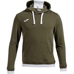 Joma L sweatshirt met capuchon Confort II, uniseks, volwassenen, kaki-wit