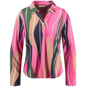 KEYLARGO Dames Trail V-Hals Blouse, roze (1321), XS