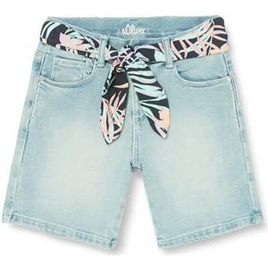 s.Oliver Junior Jeans bermuda met ceintuur, 53z7, 116 cm