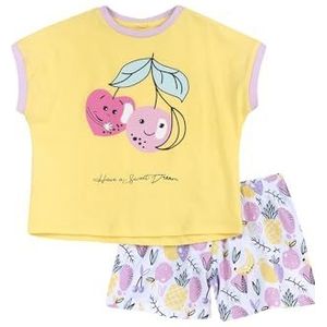 Chicco Pyjama van katoen, licht, voor pasgeborenen, meisjes en jongens, Medium geel, 8 Jaar