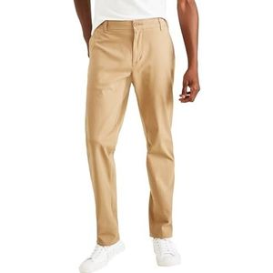 Dockers Modern Straight Smart 360 Flex Ultimate Chino Pants, heren, New British Kaki, 33W x 36L