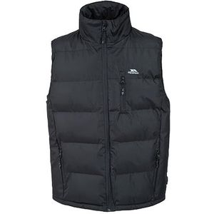 Trespass Gevoerd vest met gesp voor heren, zwart, XS UK