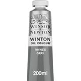 Winsor & Newton 1437465 Winton fijne olieverf van hoge kwaliteit met gelijkmatige consistentie, lichtecht, hoge dekkingskracht en rijk aan pigmenten - 200ml Tube, Payne's Gray