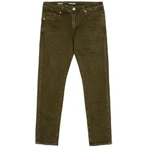 GIANNI LUPO Bruce GL6265Q Regular Slim Jeans voor heren, Groen, 52 NL