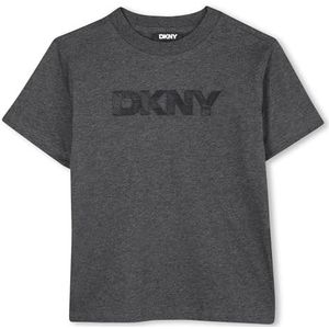 DKNY D62440 T-Shirt, Antraciet China, 6 Jaren