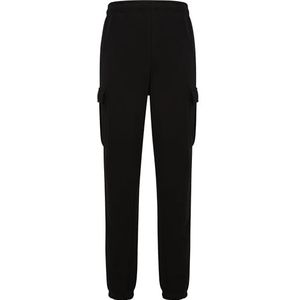 Urban Classics Light Terry Wide Cargo Sweatpants voor heren, zwart, M