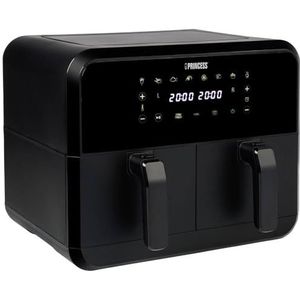 Princess - Dubbele friteuse - Met heteluchtfunctie en timer