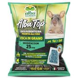 Albagarden - Krachtig rattengif - muizenaas met blauwe korrels voor muizen en ultrasoon geluid - voor ratten van elke grootte - 10 zakjes (uitscheiding in korrels) 150 g