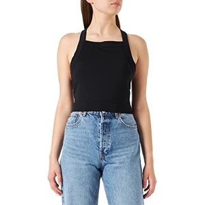 KENDALL & KYLIE Undershirt voor dames, zwart., XL