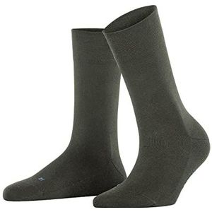 FALKE Dames Sokken Sensitive New York W SO Lyocell Met comfort tailleband 1 Paar, Groen (Military 7826) nieuw - milieuvriendelijk, 35-38