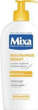 Mixa - Niacinamide Bright - Bodylotion - 400 ml - Voor Droge en Stumpte Huid