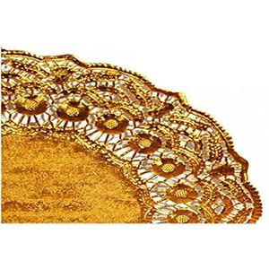 Garcia de Pou Ronde Doilies, 37 cm, Litos metaal, Goud, 37 x 30 x 30 cm