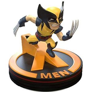 Quantum Mechanix MVL-0043 Marvel X-Men Wolverine 4D Q-Fig, zwart-geel