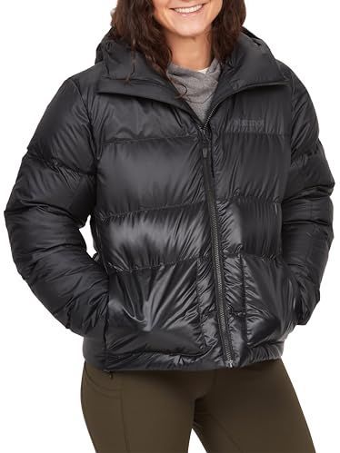 Marmot - Donsjack - Dames - Zwart - Gerecycled Polyester - Warm en Winddicht