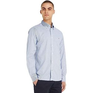 Tommy Hilfiger Casual Shirts, Carbon Navy/Wit, XS
