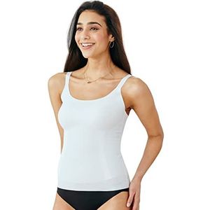 Maidenform Dames Power Players Shapewear Cami DMS086 Camisole, wit, groot