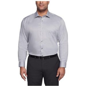 Van Heusen Men's Tall Fit Dress Shirts Flex Collar Stretch Solid