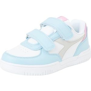 Diadora Raptor Low PS, uniseks gymschoenen voor kinderen, Cool Blue Dawn Blue, 28 EU
