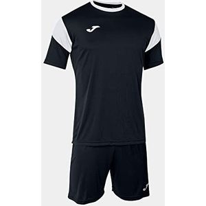 Joma Phoenix Sportset, heren, zwart, wit, maat 4XS