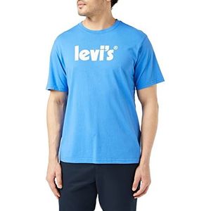 Levi's Ss Relaxed Fit Tee T-shirt Mannen, Palace Blue, XS