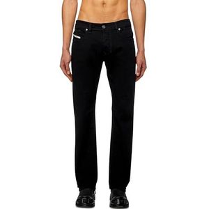 Diesel 1985 Larkee - Straight Jeans, Zwart/Denim, Zwart, 28-32W x 26L