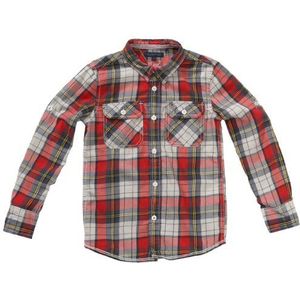 Tommy Hilfiger jongens overhemd/vrije tijd BJ57100989 / DE CHECK MINI SHIRT L/S