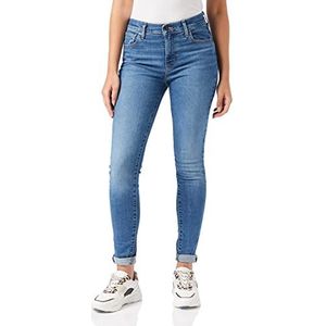 Levi's 720™ High Rise Super Skinny Jeans Vrouwen, Medium Indigo Worn In, 26W / 32L