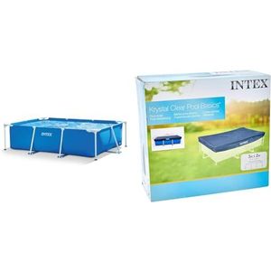 Intex afdekzeil Rechthoekig Zwembad Frame 300 x 200 cm