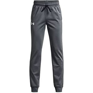 Under Armour Kindersportbroek Boys' UA Brawler 2.0 Tapered Pants grijs, maat: M, Pekgrijs (012)/wit